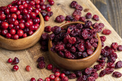 Le cranberry stimule les bonnes bactéries dans l'intestin